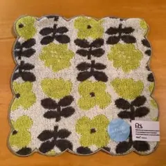 Wpc. Patternsタオルハンカチ 花柄 刺繍 黄色 イエローのサムネイル