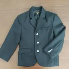 男児スーツ2点セット　黒120㎝