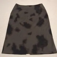 タイトスカート 抽象柄 グレー系のサムネイル