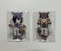 鬼滅の刃 伊黒小芭内・悲鳴嶼行冥 アクリルスタンド ハロウィンイベント2025