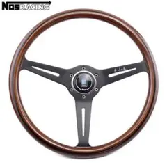 NARDI ステアリング クラシック ウッド&ブラックスポーク14インチ 社外