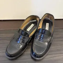 HARUTA 黒ローファー