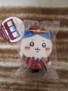 ちいかわ　ハチワレ　阪急電車　マスコット　ぬいぐるみ　キーリング