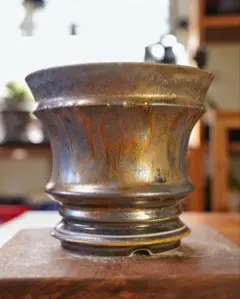 手作植木鉢 ハンドメイド 陶器鉢 塊根植物 アガべ Lサイズ A-837