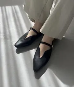 オリエンタルトラフィック ベルトデザイン フラット パンプス / 45302