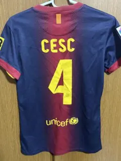 正規品 未使用 FCバルセロナ 12/13 ファブレガス ホームユニフォーム M 正規品】ファブレガス バルセロナ 12/13 ホーム 海外S/日本M - メルカリ