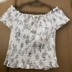 CECIL McBEE オフショルダー トップス 花柄 Mサイズのサムネイル