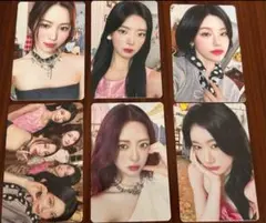 ITZY collector 通常盤トレカ6枚セット