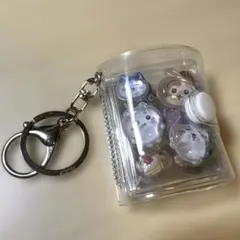 ミニシール帳 完成品 おすそ分け ちいかわ サンリオ たまごっち キーホルダー