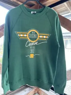 Lee グリーン スウェット Lサイズ 90sデザイン