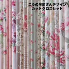 ☆【2026SALE】こうの早苗さんデザイン カットクロスセット☆