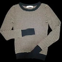 【ZARA】長袖ニット　クルーネック　S