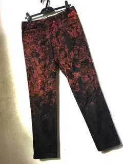 早い者勝ち！paul smith 薔薇柄パンツのサムネイル