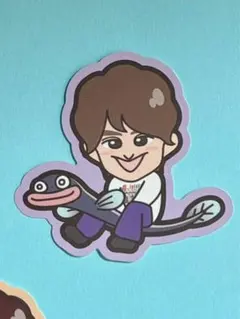 Aぇ　ステッカー　小島健