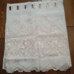 SHAPIER カフェカーテン ベージュ 150x45cm