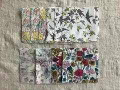 ꕤ匿名配送ꕤカットクロス8枚　約6.5×6.5cm　Liberty