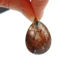 ブラウンルチル ルチルクォーツ、ペンダントトップ