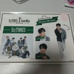 SixTONES 1st Anniversary ステッカー 森本慎太郎