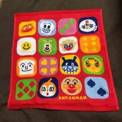 アンパンマン ハンドタオル ネームタグキーホルダー
