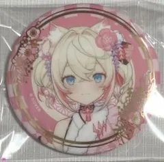 ホロライブ 正月 箔押し 缶バッジ モココ・アビスガード