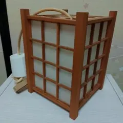 和風木製吊り下げ照明 和風ペンダント 階段廊下 昭和レトロ ナショナルのサムネイル