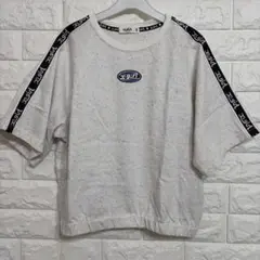 xgirlstages☆ロゴテープカラーネップ半袖Tシャツ 140のサムネイル