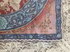 CAMEO 大判花柄レースハンカチ