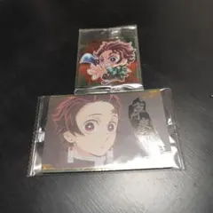 新品　鬼滅の刃　ウエハース　竈門炭治郎　カード＆シール