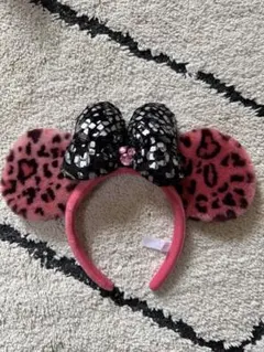 ディズニー ヒョウ柄カチューシャ