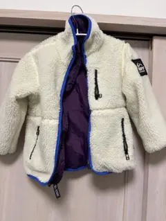 キッズ　CAMP7 ボアジャケット リバーシブル 110