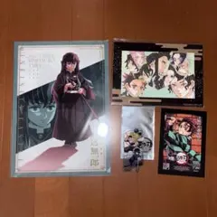 ★劇場版鬼滅の刃 クリアファイル 映画入場特典アートスタンド、クリアカード★