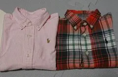 ラルフローレン 長袖シャツ 2枚セット 美品