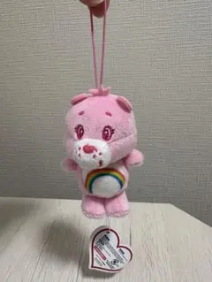 ケアベア キーホルダー ピンク