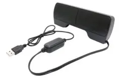 2WAYコンパクトUSBスピーカー USP-01/BK ミヨシのサムネイル