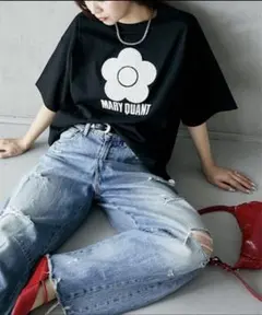 【新品】MARY QUANT × PUBLUX/マリークワント Tシャツ M
