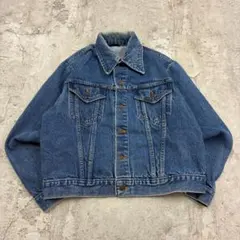 F*8様 70-80s　ROEBUCKS　デニムジャケット　古着　インディゴ　S