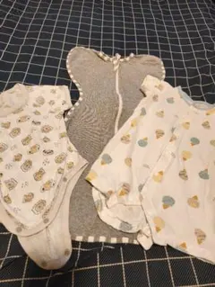 【美品】ベビー用スワドル・洋服セット60cm
