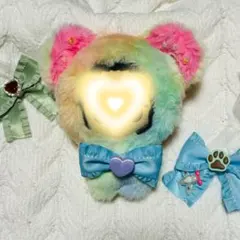 ちびぐるみ用 ぬい服 ハートしっぽのくまちゃん 39