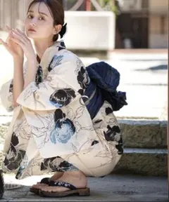 y09 新品 utatane 二部式 セパレート 浴衣 3点セット - メルカリ