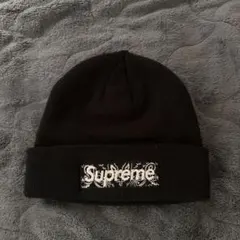 Supreme ペイズリー　ボックスロゴ　ビーニー　袋タグ付きのサムネイル