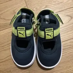 PUMA キッズサンダル ネイビー　15cm
