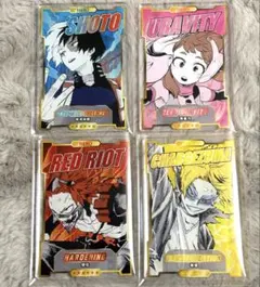 ヒロアカ/ジャンフェス/ステータスカードコレクション/轟/麗日/上鳴/切島