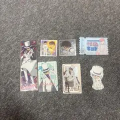 名探偵コナン 怪盗キッド ステッカー　カード　セット