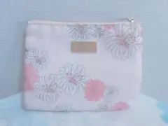 【最終値下げ】PAUL＆JOE 花柄ポーチ ピンクのサムネイル