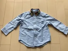 Ralph Lauren 2T 青 長袖シャツ
