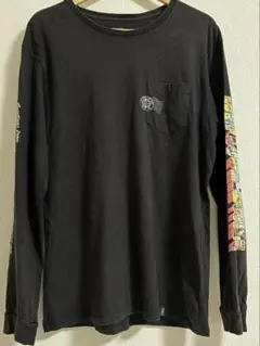 HUF 長袖Tシャツ ブラック