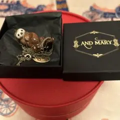 AND MARY marble sud ラッコ　親子　ペンダントネックレスのサムネイル
