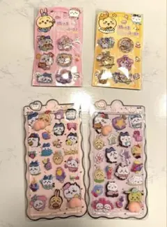 ちいかわお尻シール2枚入り ちりかわ水シール2枚即日発送