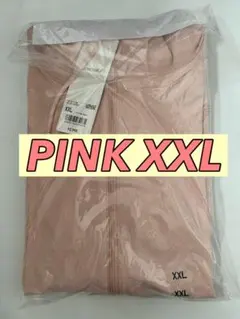 新品 UNIQLO エアリズムUVカットフルジップパーカー　XXLサイズ　ピンク