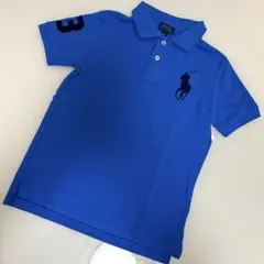 一回着用のみ♡サイズ7♡Polo Ralph Lauren ポロシャツ 3青